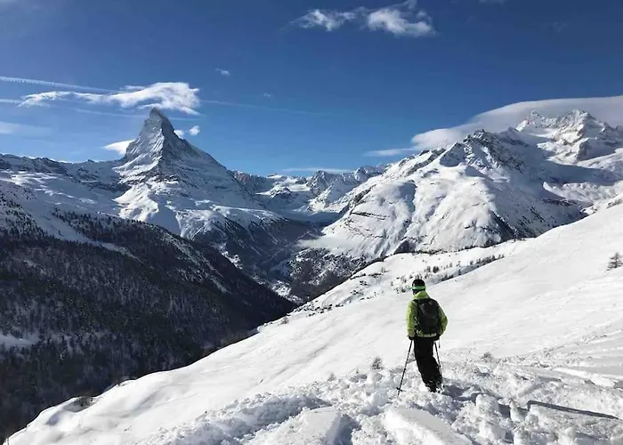 Modern With Matterhorn View Apartament Zermatt