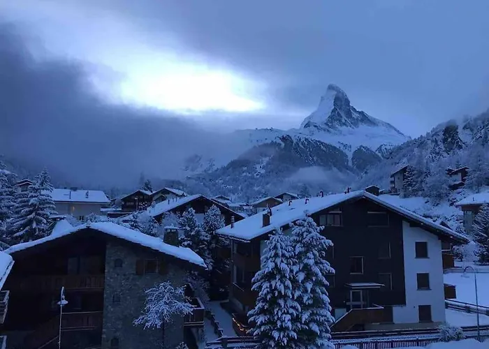 Modern With Matterhorn View Apartament Zermatt